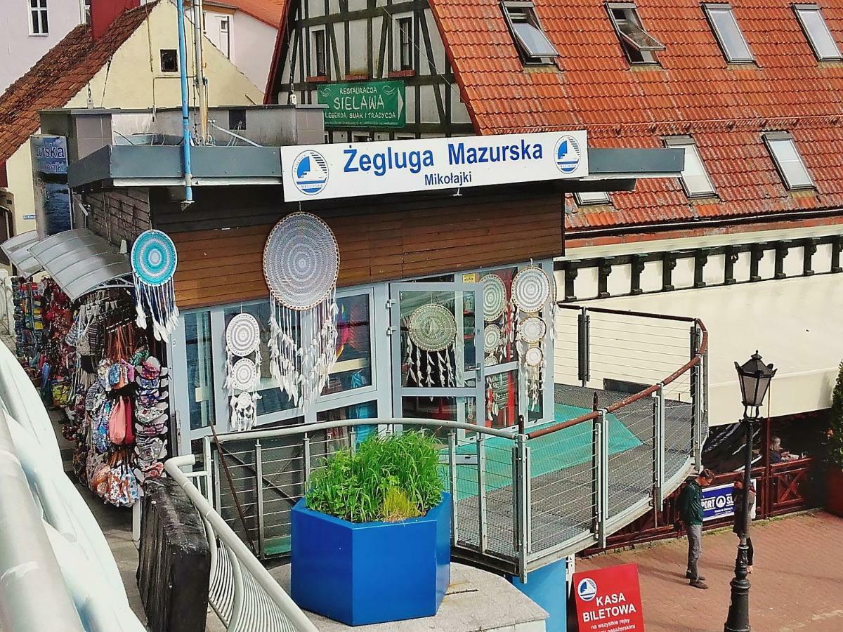 Mazurska Chata Jezioro I Aquapark 6 Min, Centrum I Promenada 12 Min Mikołajki Esterno foto